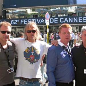 Markus Blunder, Gisli Gislason & Michael Mandelson at Cannes