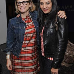 Amy Sedaris and Callie Thorne at event of Snow Angels 2007