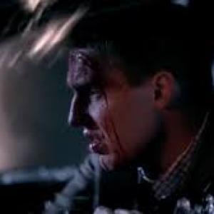 Jeremy Thorsen as Andrew Silver in a car crash and fire in Supernatural episode 10.13