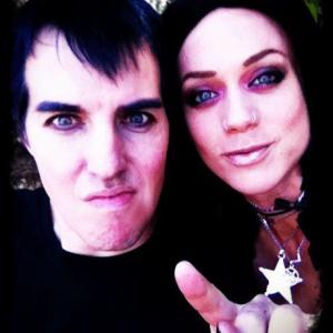 Jeremy Thorsen and Tonya Kay Playing a Goth Couple in the Feature Film tentatively titled Death Factory
