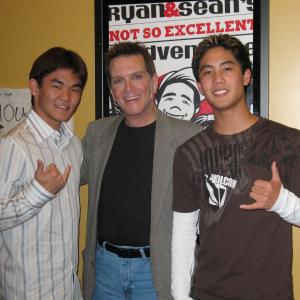 Ryan Niga James Allen Brewer and Sean Fujiyoshi at the premiere of Ryan and Seans NOT SO Excellent Adventure
