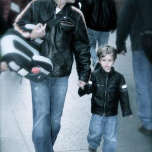 New York City with his son