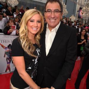 Kenny Ortega and Ashley Tisdale at event of This Is It (2009)