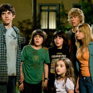 Still of Ashley Tisdale Carter Jenkins Henri Young Ashley Boettcher and Regan Young in Aliens in the Attic 2009