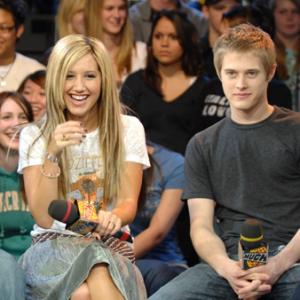 Ashley Tisdale and Lucas Grabeel at event of High School Musical 2006