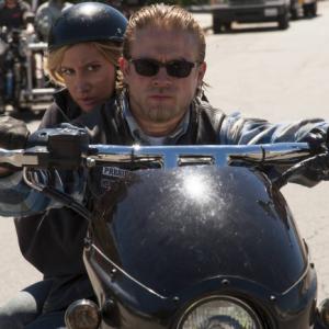 Still of Charlie Hunnam and Ashley Tisdale in Sons of Anarchy 2008