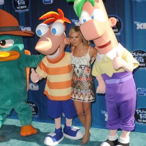 Ashley Tisdale at event of Phineas and Ferb the Movie Across the 2nd Dimension 2011
