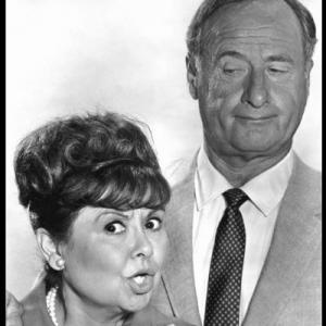 Bewitched George Tobias and Sandra Gould c 1968 ABC