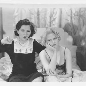 Patsy Kelly and Thelma Todd in Babes in the Goods 1934