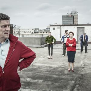 Still of Barbara Kurzaj, Janusz Michalowski, Bartlomiej Topa, Andrzej Zielinski, Piotr Zurawski, Justyna Wasilewska and Tomasz Schuchardt in Kebab i horoskop (2014)