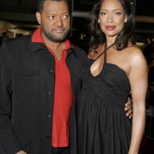 Laurence Fishburne and Gina Torres at event of I Think I Love My Wife (2007)