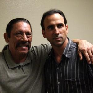 Oscar Torre with Danny Trejo starring in the film Counterpunch