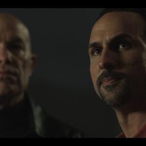 Oscar Torre with Michael Bailey Smith in a scene from the film 