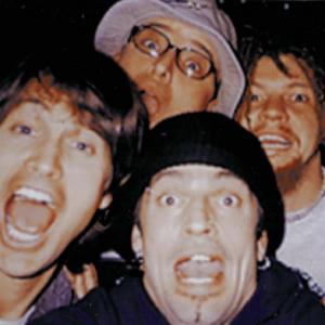 Clockwise from bottom: Tommy Lee, Ryan Tower, MTV/movie director Marty Thomas and Rocker Timm Dogg at House of Blues/Foundation Room party