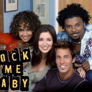 Cast of UPNs Rock Me Baby  Tammy Townsend Bianca Kajlich Dan Cortese and Carl Anthony Payne II