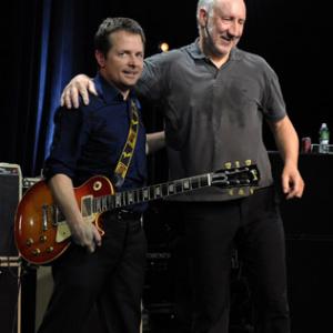 Michael J Fox and Pete Townshend