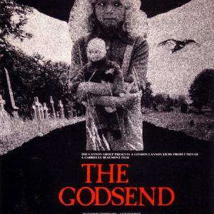 The 1980 UK poster of THE GODSEND depicting a stylised BONNIE Wilhelmina Green