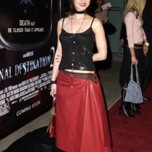 Keegan Connor Tracy at event of Galutinis tikslas 2 (2003)