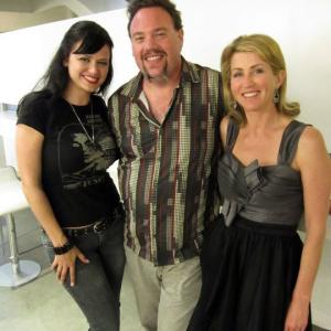 Heidi Van Horne, Director/Writer Charlie Brown and Victoria Charters at the Los Angeles premiere of 