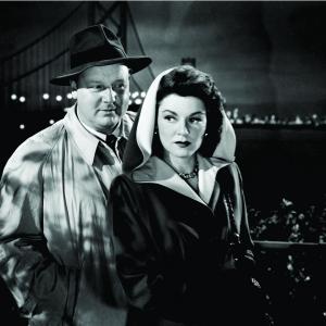 Still of Walter Slezak and Claire Trevor in Born to Kill (1947)