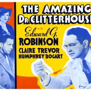 Humphrey Bogart Edward G Robinson and Claire Trevor in The Amazing Dr Clitterhouse 1938