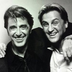 Jerry Trimble and Al Pacino on the set of Heat