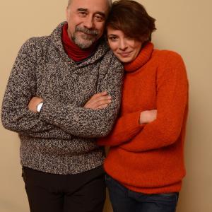 Jasmine Trinca and Giorgio Diritti at event of Un giorno devi andare 2013