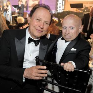 Billy Crystal and Verne Troyer