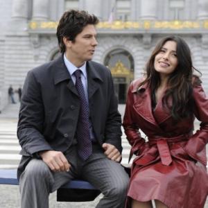 Still of Michael Trucco and Sarah Shahi in Fairly Legal 2011