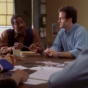 Still of Clarke Peters and Jim True-Frost in Blake (2002)