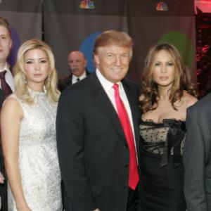 Donald Trump, Melania Trump and Donald Trump Jr. in The Apprentice (2004)
