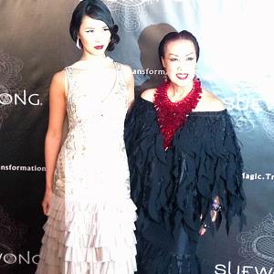 Malana Lea and Sue Wong at Sue Wong Great Gatsby Event at The Cedars in Los Angeles CA