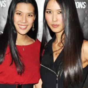 Malana Lea and writer Wynne Tsing arrive at Premier of Compulsions in Los Angeles California