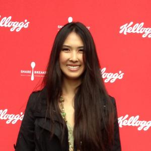 Malana Lea attends the Kellogg's Share Breakfast event at Hollywood and Highland courtyard