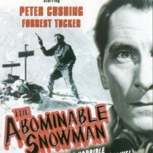 Peter Cushing and Forrest Tucker in The Abominable Snowman 1957