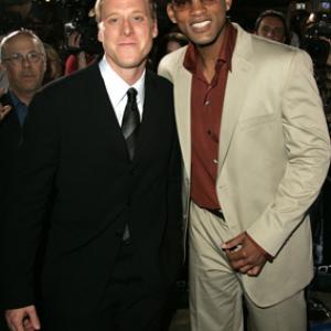 Will Smith and Alan Tudyk at event of I Robot 2004