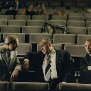 Still of Ulrich Mühe, Thomas Thieme and Ulrich Tukur in The Lives of Others (2006)