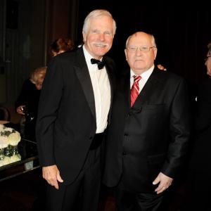Mikhail Gorbachev and Ted Turner