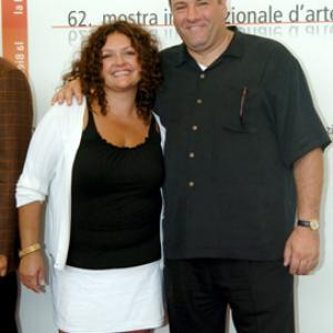 James Gandolfini and Aida Turturro at event of Romance amp Cigarettes 2005