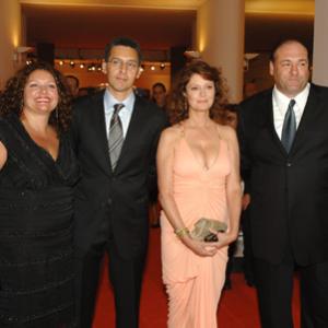 Susan Sarandon, James Gandolfini, John Turturro and Aida Turturro at event of Romance & Cigarettes (2005)