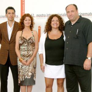 Susan Sarandon James Gandolfini John Turturro and Aida Turturro at event of Romance amp Cigarettes 2005