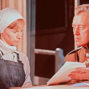 Still of Alec Guinness and Rita Tushingham in Doctor Zhivago 1965