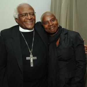 Anglique Kidjo and Desmond Tutu