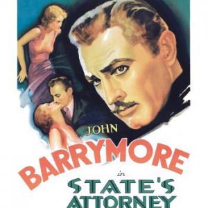 John Barrymore and Helen Twelvetrees in States Attorney 1932