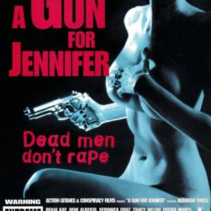 A GUN FOR JENNIFER poster with Deborah Twiss