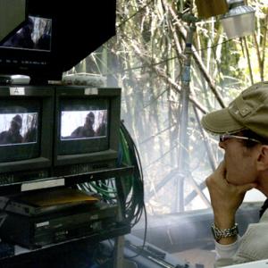 Director David Twohy on set of A PERFECT GETAWAY Puerto Rico 2007