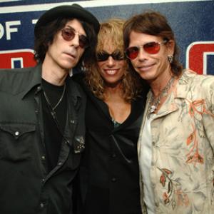 Carly Simon, Steven Tyler and Peter Wolf