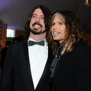 Dave Grohl and Steven Tyler