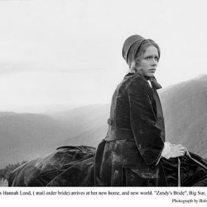 Zandys Bride Liv Ullmann as Hannah Lund on the Big Sur Location 1973