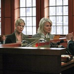 Andy Umberger with Julie Bowen and Candice Bergen in BOSTON LEGAL